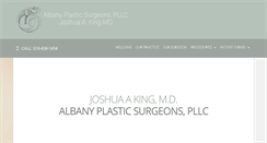 Desktop Screenshot of albanyplasticsurgeons.com