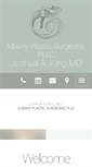 Mobile Screenshot of albanyplasticsurgeons.com